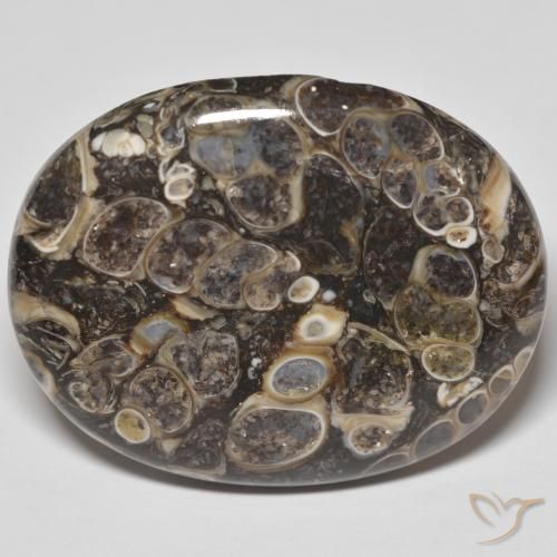 52.92ct Naturale Multicolore Diaspro, Ovale, Opaco