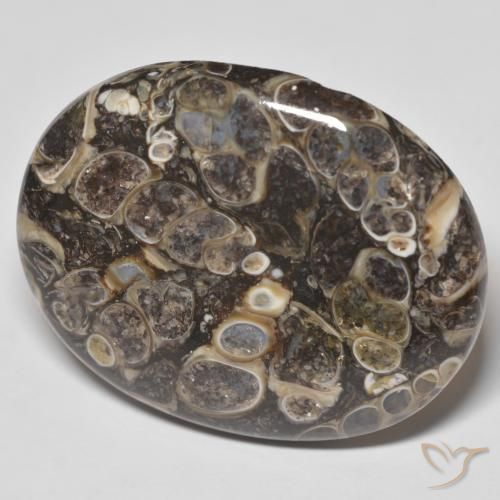 Diaspro Multicolore naturale da 52.92 ct, Ovale, Opaco