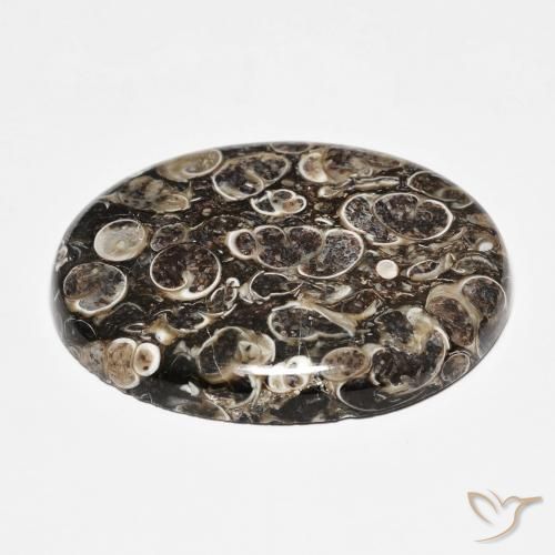 Diaspro Multicolore naturale da 45.70 ct, Ovale, Opaco