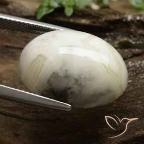 Diaspro Multicolore naturale da 17.21 ct, Ovale, Opaco