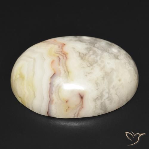 Diaspro Multicolore naturale da 46.47 ct, Ovale, Opaco