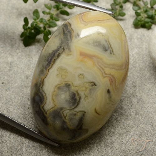 Diaspro Multicolore naturale da 62.76 ct, Ovale, Opaco