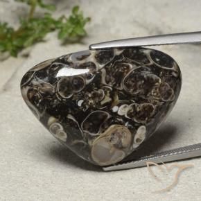 Diaspro Multicolore naturale da 31.57 ct, Forma a pera, Opaco