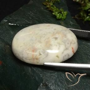 Diaspro Multicolore naturale da 41.06 ct, Ovale, Opaco