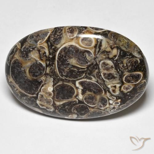 37.39ct Naturale Multicolore Diaspro, Ovale, Opaco