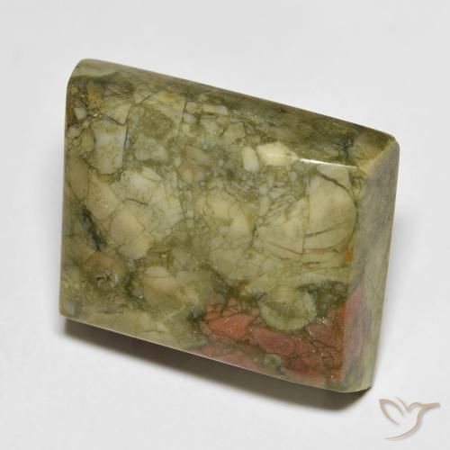 Diaspro Multicolore naturale da 17.80 ct, Taglio a fantasia, Opaco