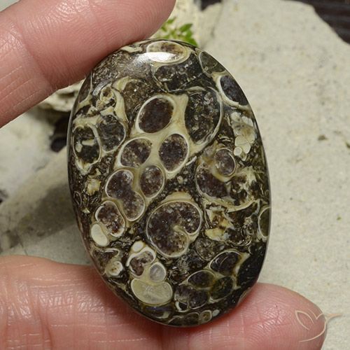 71.95ct Naturale Multicolore Diaspro, Ovale, Opaco