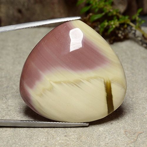 64.31ct Naturale Multicolore Diaspro, Forma a pera, Opaco