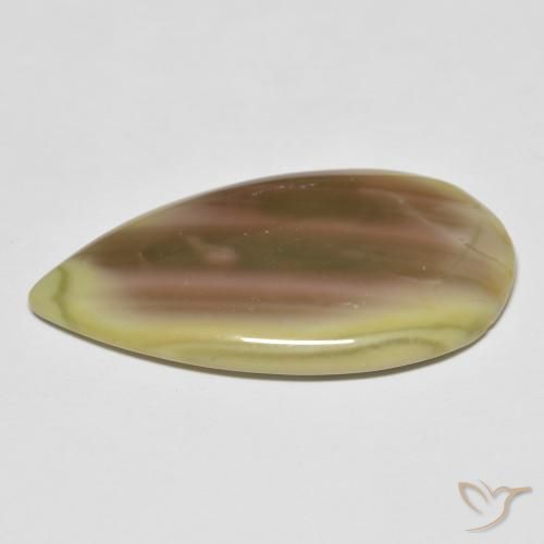 Diaspro Multicolore naturale da 18.10 ct, Forma a pera, Opaco