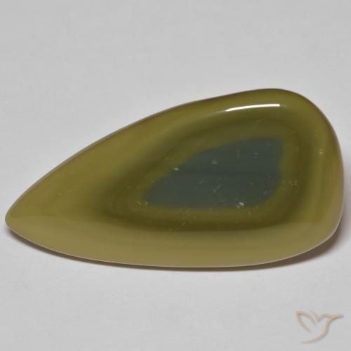 25.13ct Naturale Multicolore Diaspro, Forma a pera, Opaco