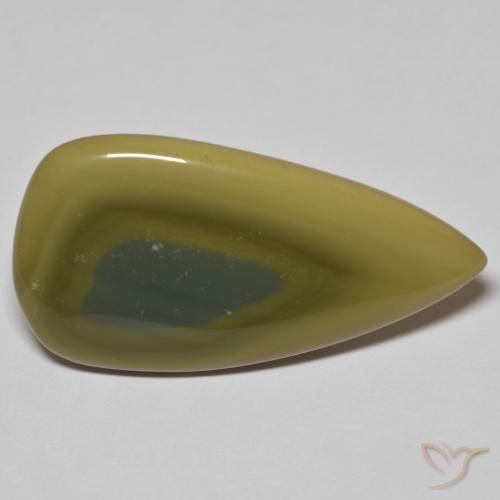 Diaspro Multicolore naturale da 25.13 ct, Forma a pera, Opaco