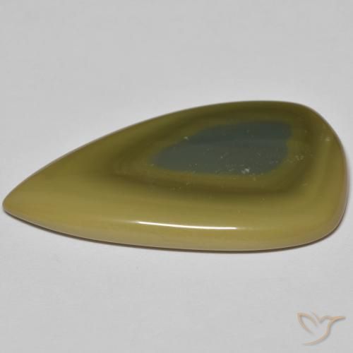 Diaspro Multicolore naturale da 25.13 ct, Forma a pera, Opaco