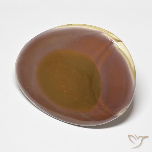 Diaspro Multicolore naturale da 109.78 ct, Ovale, Opaco