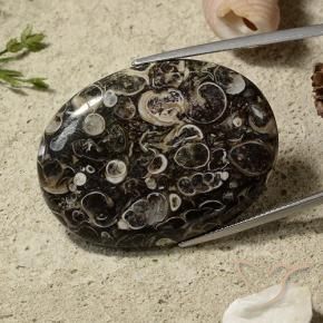 Diaspro Multicolore naturale da 51.44 ct, Ovale, Opaco