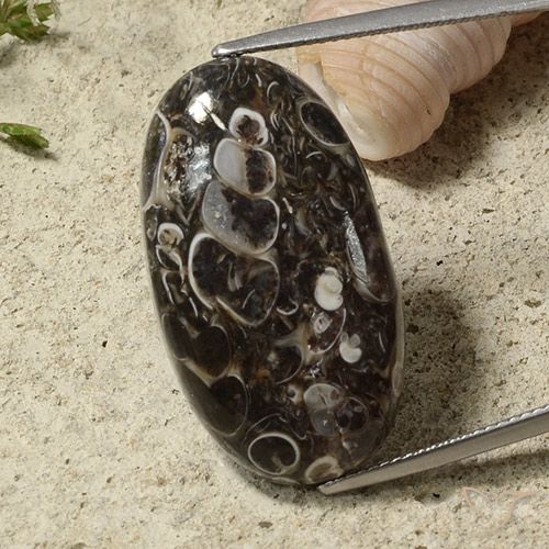 Diaspro Multicolore naturale da 28.34 ct, Ovale, Opaco
