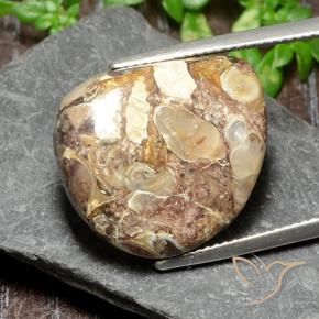 Diaspro Multicolore naturale da 17.47 ct, Taglio a fantasia, Opaco