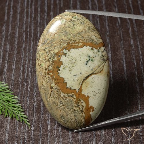 73.63ct Naturale Multicolore Diaspro, Ovale, Opaco