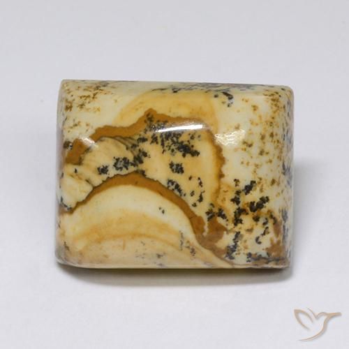 Diaspro Multicolore naturale da 15.56 ct, Taglio a baguette, Opaco