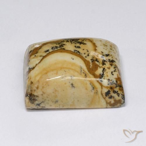 Diaspro Multicolore naturale da 15.56 ct, Taglio a baguette, Opaco