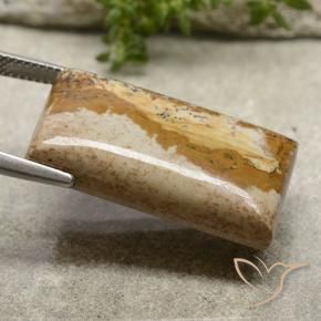 Diaspro Multicolore naturale da 26.55 ct, Taglio a baguette, Opaco