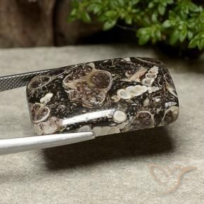 Diaspro Multicolore naturale da 32.91 ct, Cuscino, Opaco