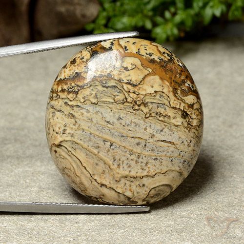 Diaspro Multicolore naturale da 41.44 ct, Ovale, Opaco