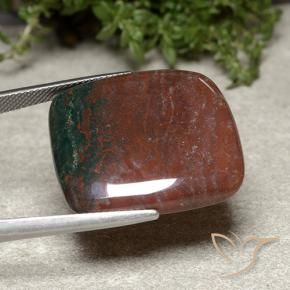 Diaspro Multicolore naturale da 30.25 ct, Cuscino, Opaco