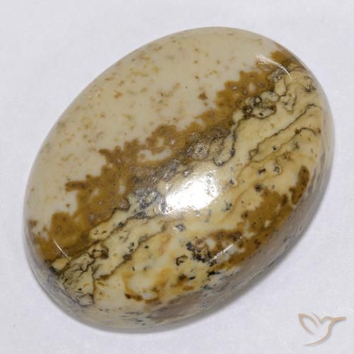Diaspro Multicolore naturale da 19.96 ct, Ovale, Opaco