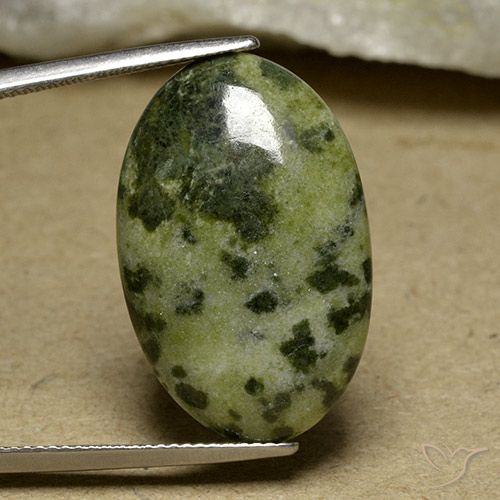 17.99ct Naturale Multicolore Diaspro, Ovale, Opaco