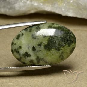 Diaspro Multicolore naturale da 17.99 ct, Ovale, Opaco