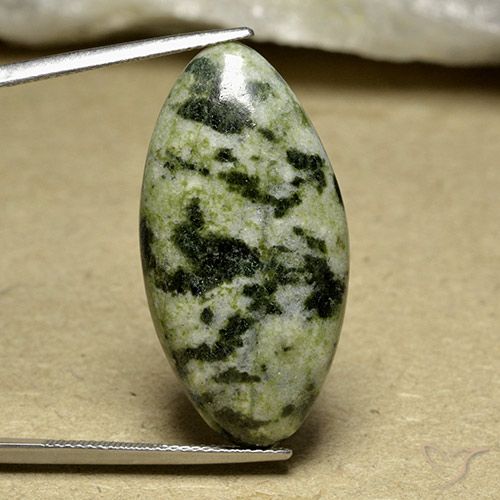 24.27ct Naturale Multicolore Diaspro, Taglio marquise, Opaco