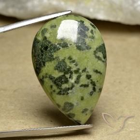 Diaspro Multicolore naturale da 31.45 ct, Forma a pera, Opaco
