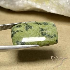 Diaspro naturale multicolore da 25,51 ct, taglio a cuscino, opaco
