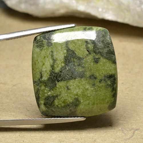 30.12ct Naturale Multicolore Diaspro, Cuscino, Opaco