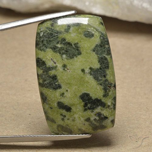 32.77ct Naturale Multicolore Diaspro, Cuscino, Opaco