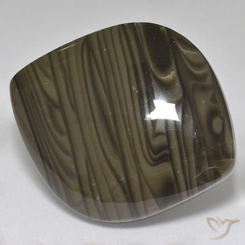 Diaspro Marrone Cioccolato Fondente naturale da 32.00 ct, Taglio a fantasia, Opaco