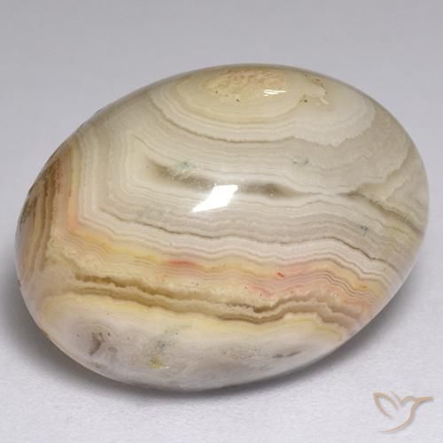 18.05ct Naturale Multicolore Diaspro, Ovale, Traslucido