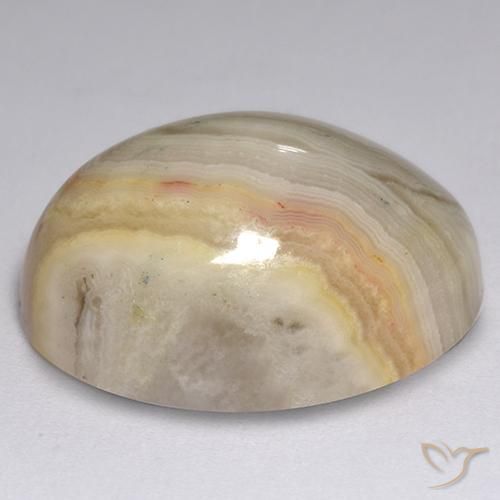 Diaspro Multicolore naturale da 18.05 ct, Ovale, Traslucido