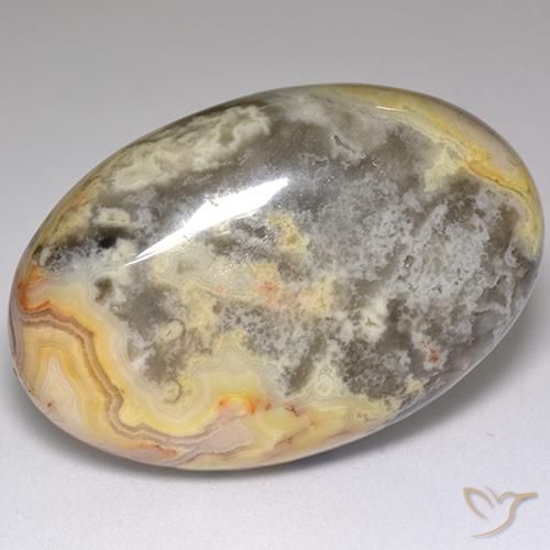 Diaspro Multicolore naturale da 51.53 ct, Ovale, Opaco