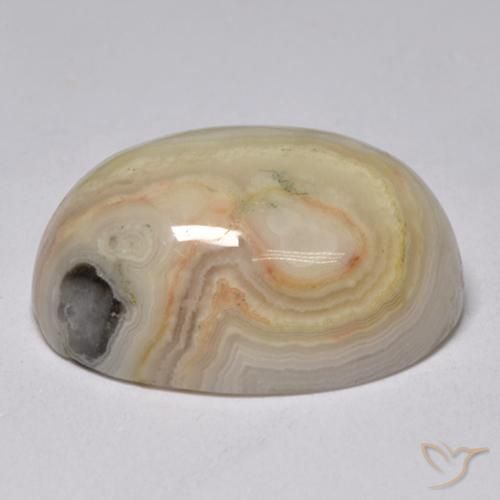 Diaspro Multicolore naturale da 19.80 ct, Ovale, Opaco