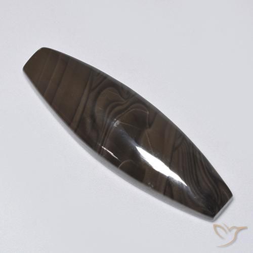 Diaspro Marrone cioccolato naturale da 22.61 ct, Taglio a fantasia, Opaco