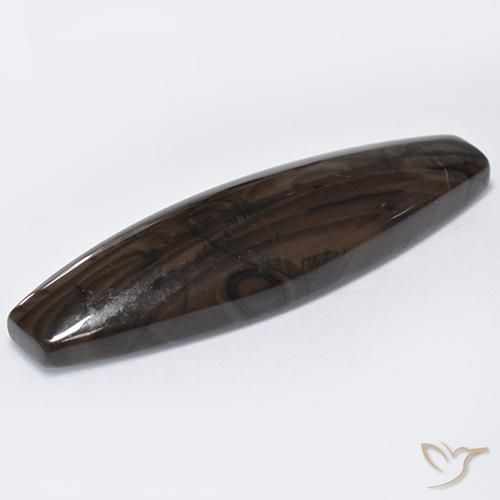 Diaspro Marrone cioccolato naturale da 21.33 ct, Taglio a fantasia, Opaco