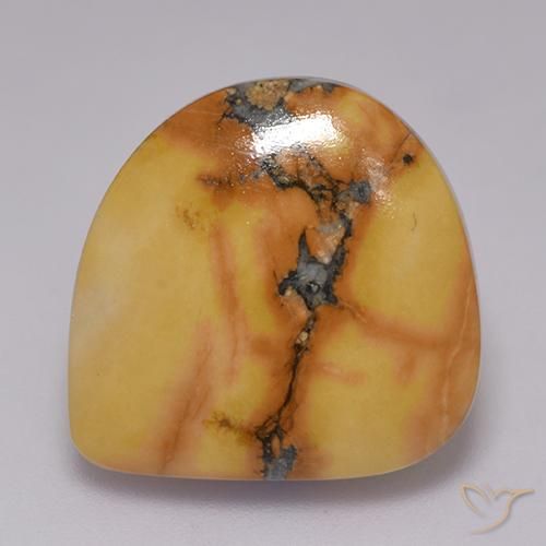16.81ct Naturale Multicolore Diaspro, Taglio a fantasia, Opaco