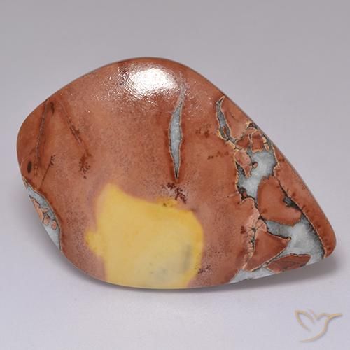 Diaspro Multicolore naturale da 40.86 ct, Taglio a fantasia, Opaco