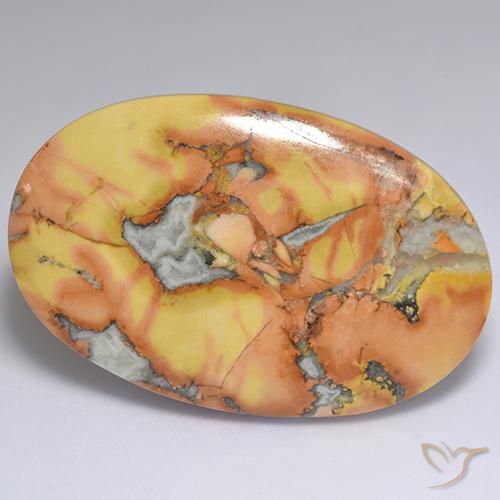 Diaspro Multicolore naturale da 57.58 ct, Ovale, Opaco