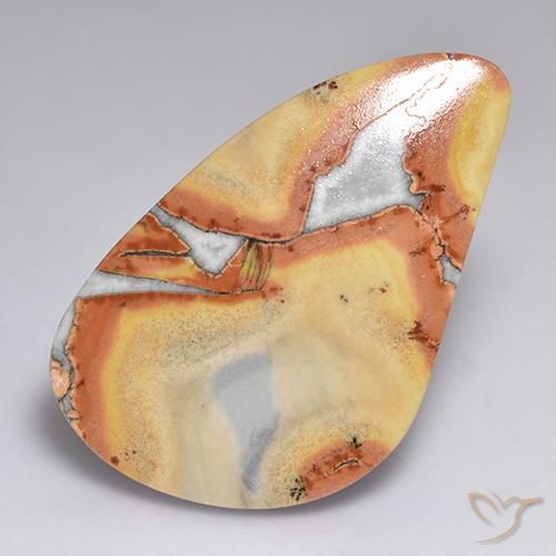 Diaspro Multicolore naturale da 35.36 ct, Taglio a fantasia, Opaco