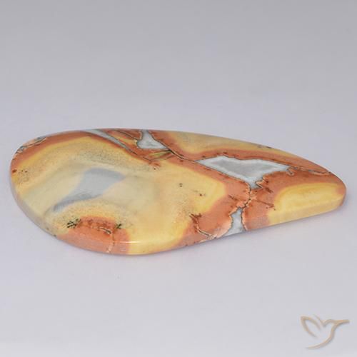 Diaspro Multicolore naturale da 35.36 ct, Taglio a fantasia, Opaco