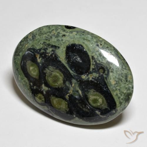 Diaspro Multicolore naturale da 46.73 ct, Ovale, Opaco