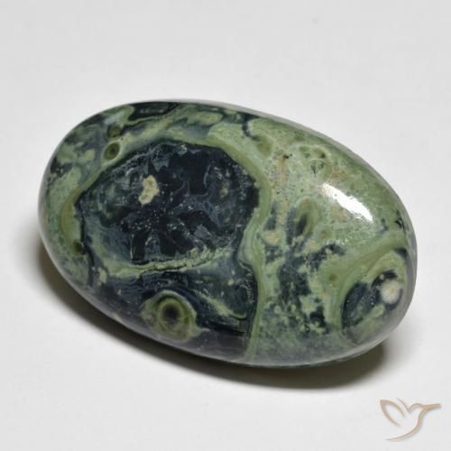 Diaspro Multicolore naturale da 33.58 ct, Ovale, Opaco