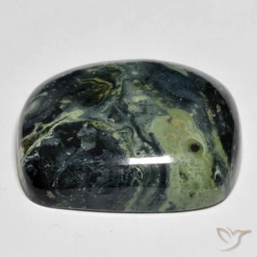 Diaspro Multicolore naturale da 33.52 ct, Cuscino, Opaco